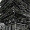 瑠璃光寺に降る雪