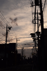 明日が逃げてくる。