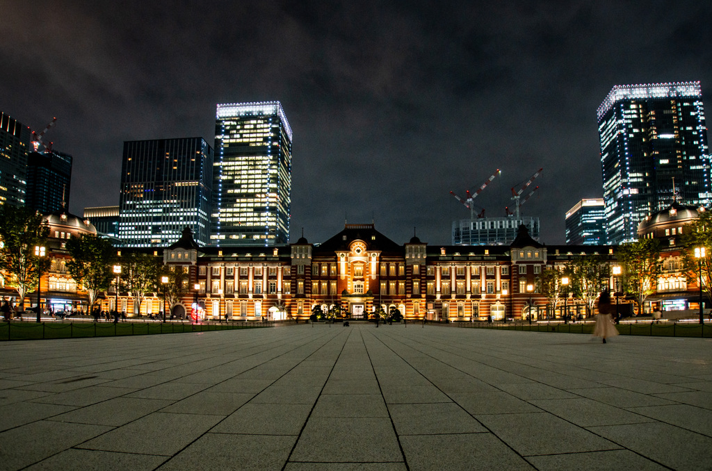 東京駅夜景２