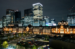 東京駅夜景１