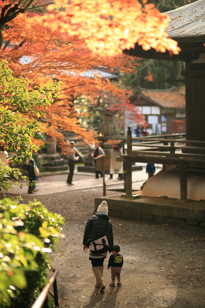 初めての紅葉狩り