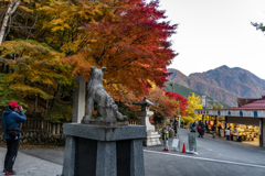 三峯神社　売店前