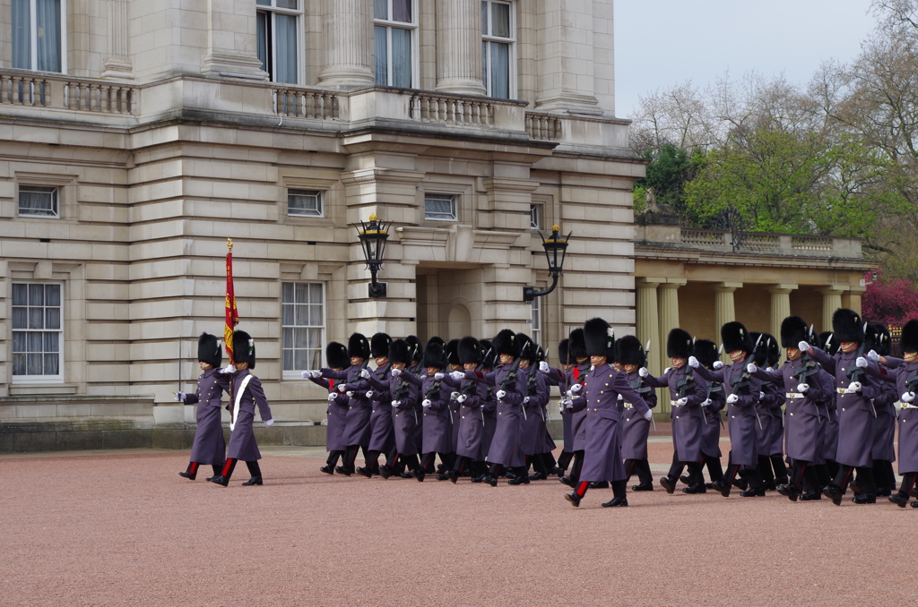 CHANGING THE GUARD