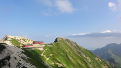 北アルプス唐松岳頂上山荘