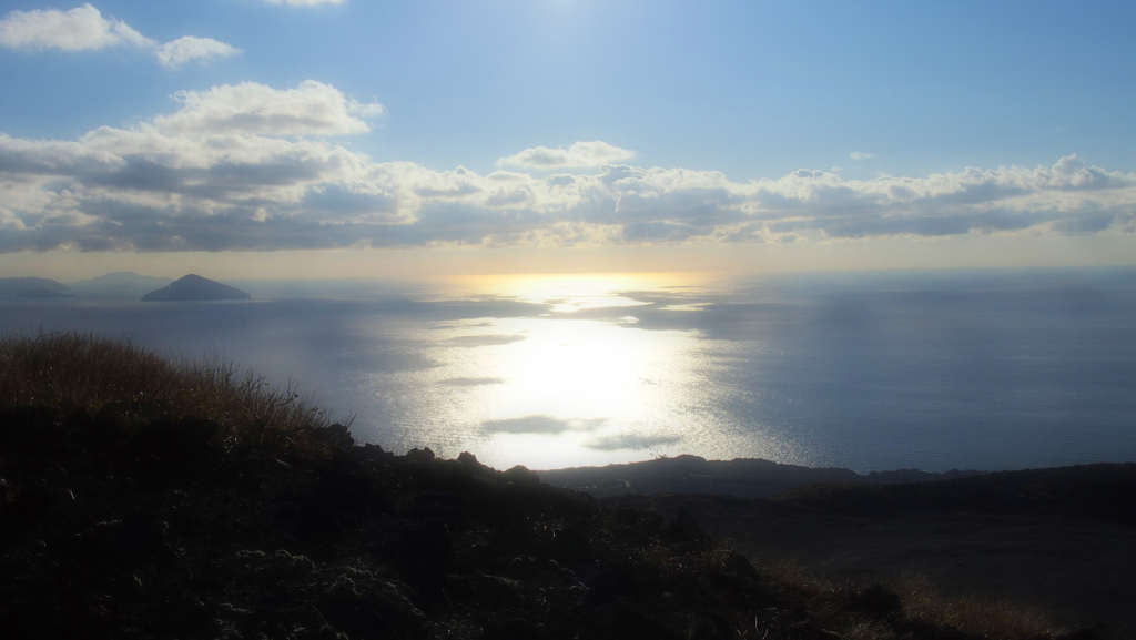 三原山からの空