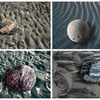 石と砂