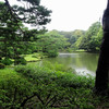 雨の六義園