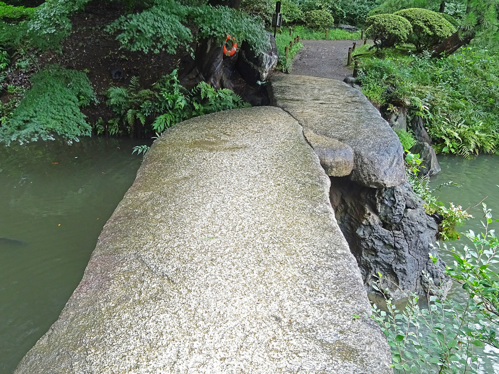 雨の六義園