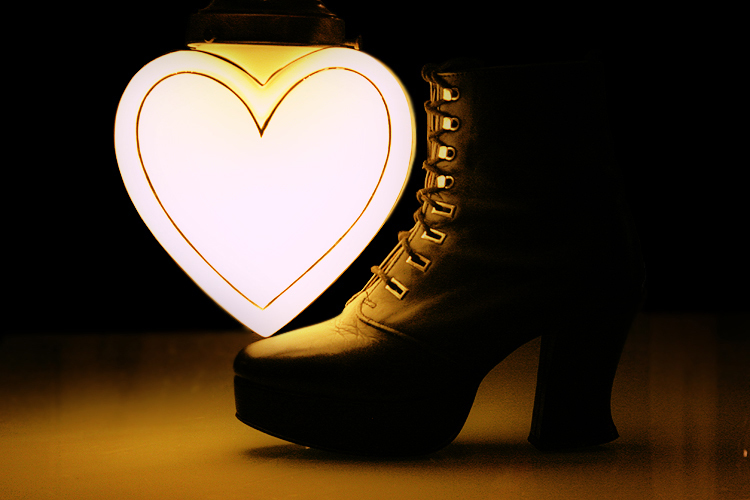 heart boots