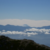 木曽駒ケ岳　中岳からの富士山　（平成26年9月9日）　DSC_6831