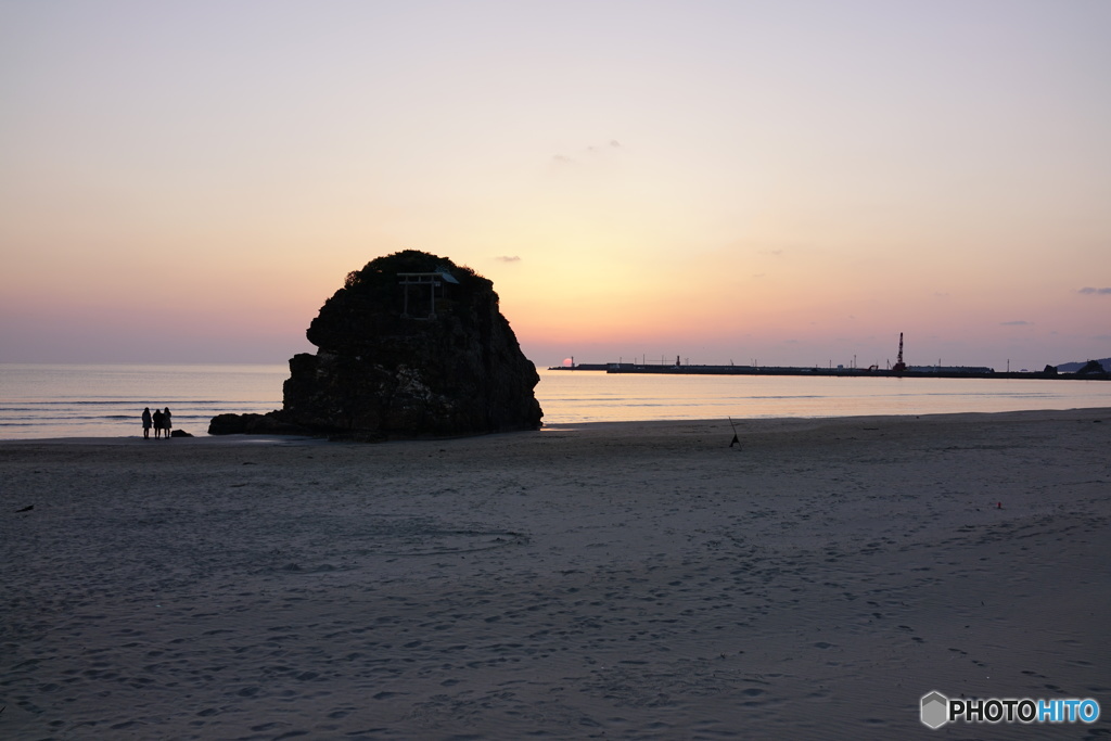 いなさの夕陽