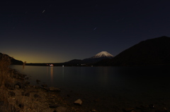 星と富士