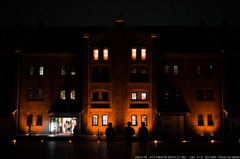 晩夏の赤レンガ倉庫