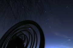 能登川水車の夜③