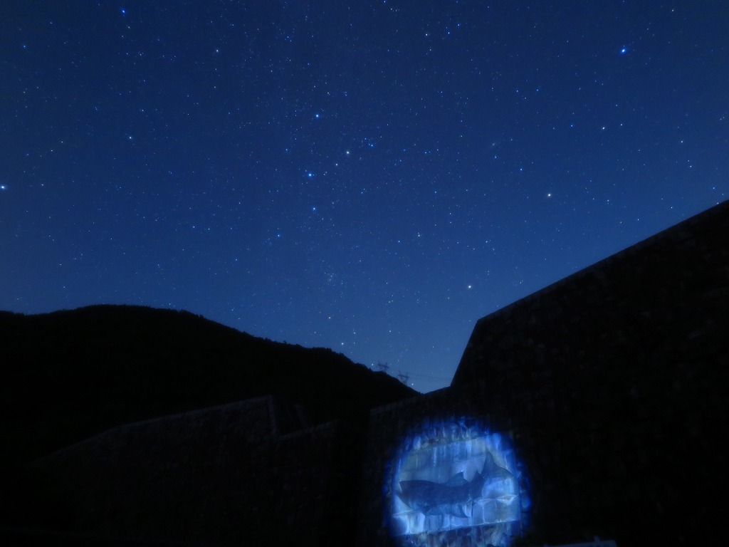 渓流から星空へ