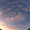 天空に踊る雲