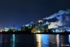 Factory Night View