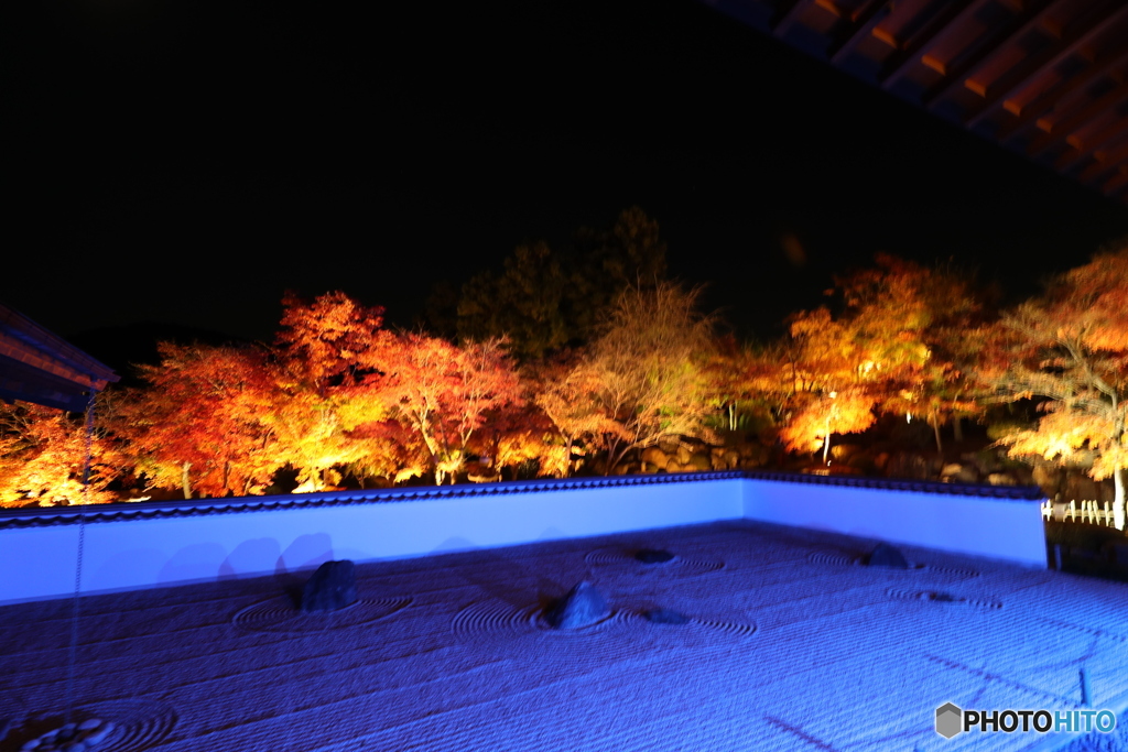 宝徳寺　軒から