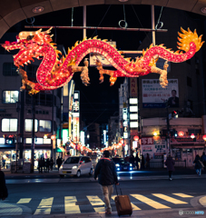 flying dragon　 長崎ランタンフェスティバル