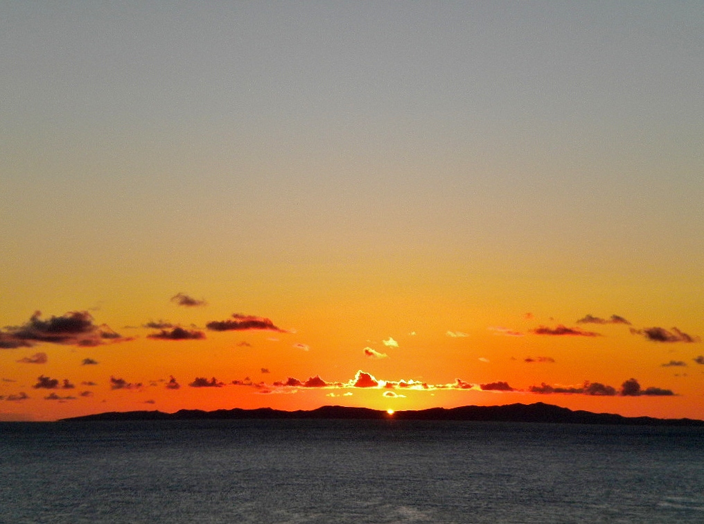 稚内の夕焼け