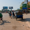 カンボジアの道路