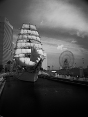 横浜、日本丸