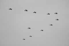 2014静浜航空祭T-7大編隊2