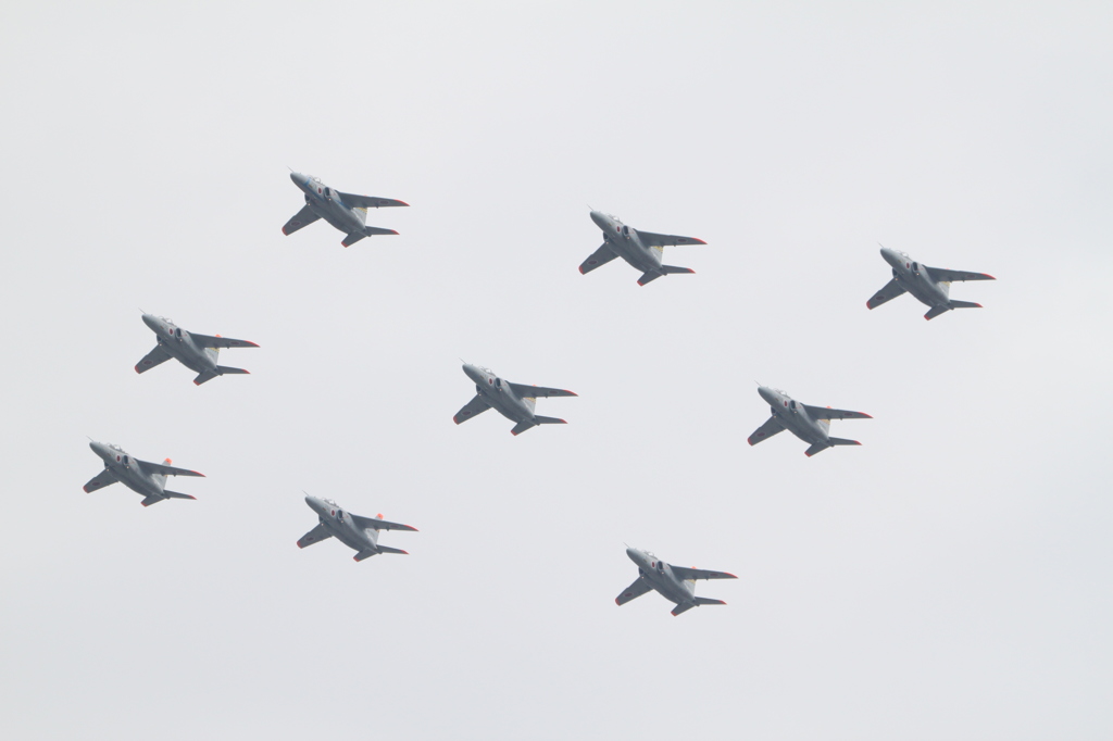 2015浜松航空祭予行_T4編隊飛行