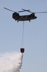2014小牧基地航空祭　空中放水