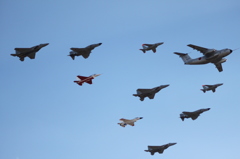 2014岐阜基地航空祭9_異機種デルタ隊形2