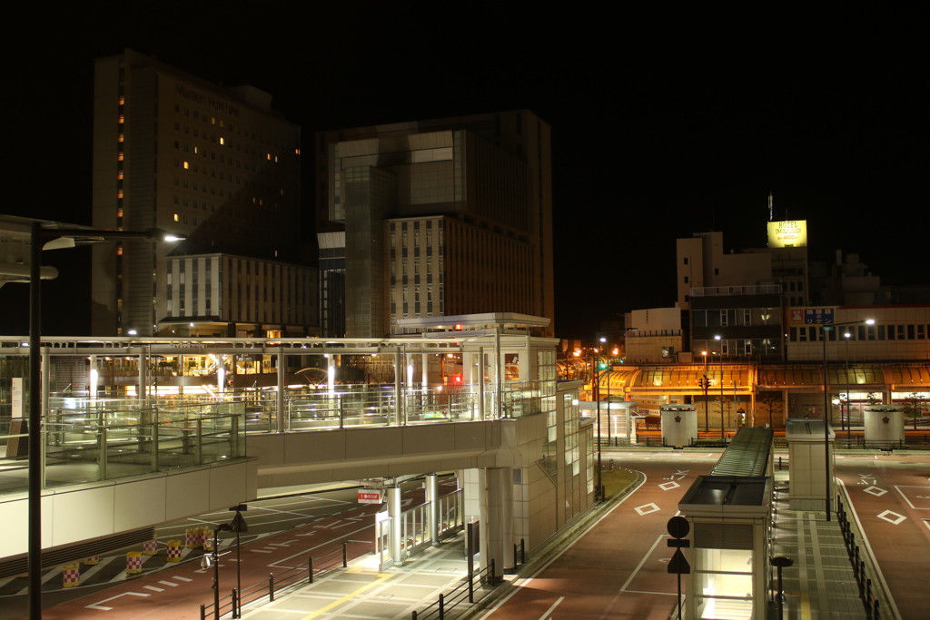 高岡の夜