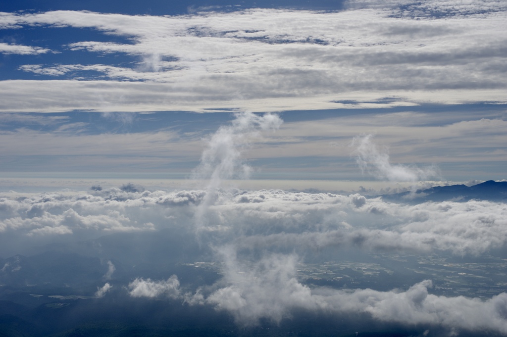 雲の上