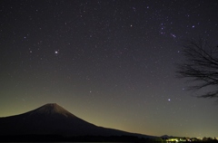 夜の富士