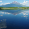 青い