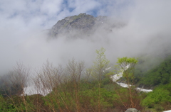 雲の切れ間から