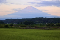 夕富士