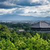 曇天の大仏殿