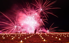 Underwater fireworks