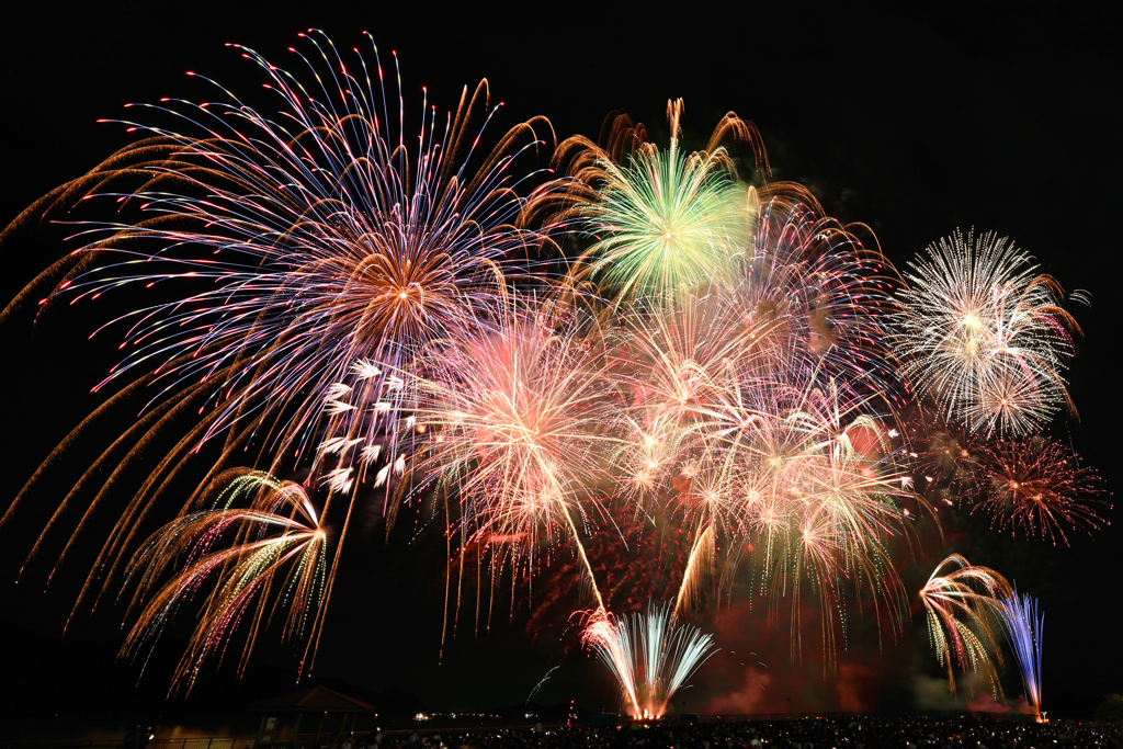 Fireworks to pour