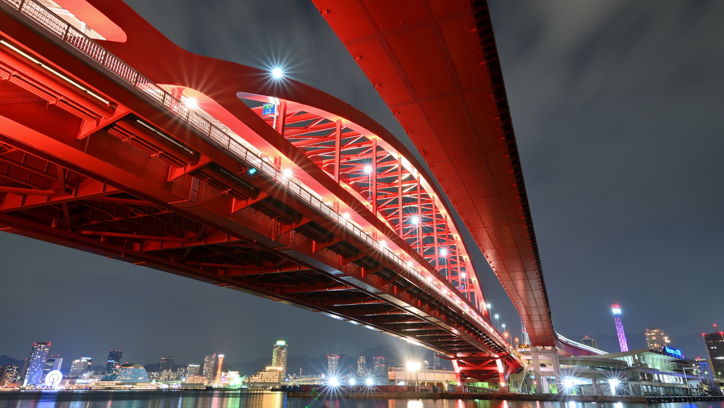 Red bridge