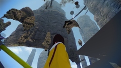 峰の底からこんにちは