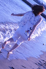 波打ち際・・夏の恋にむかって＾＾