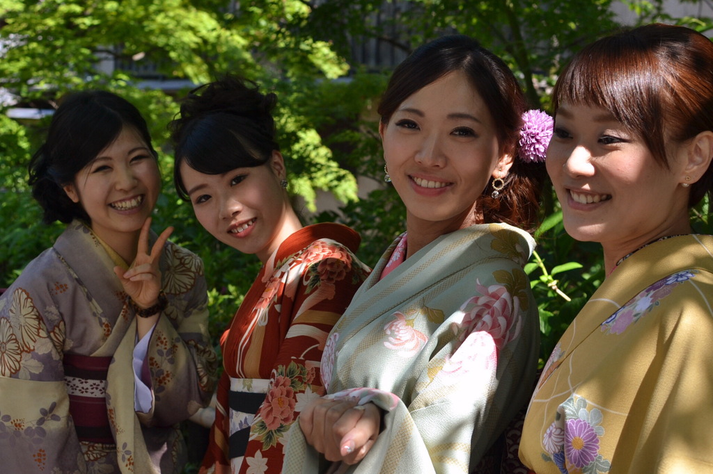 京都に着物来て行こう会の集まり＾＾