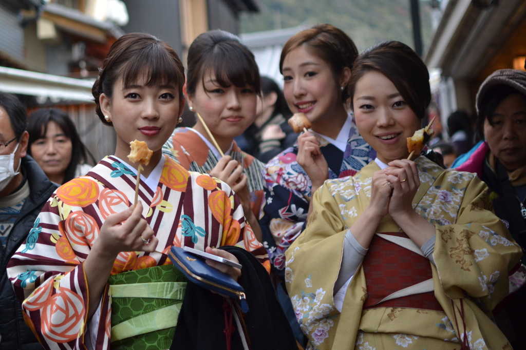 三年坂食べ歩きシリーズ