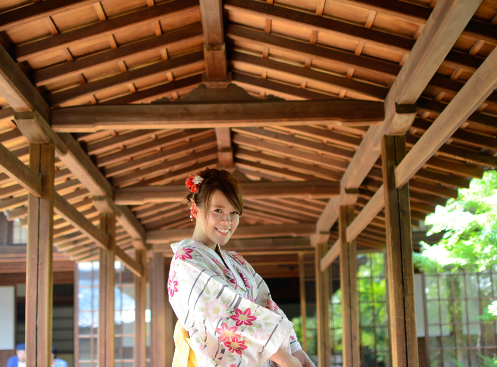 建仁寺　浴衣