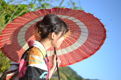 初夏の青空に