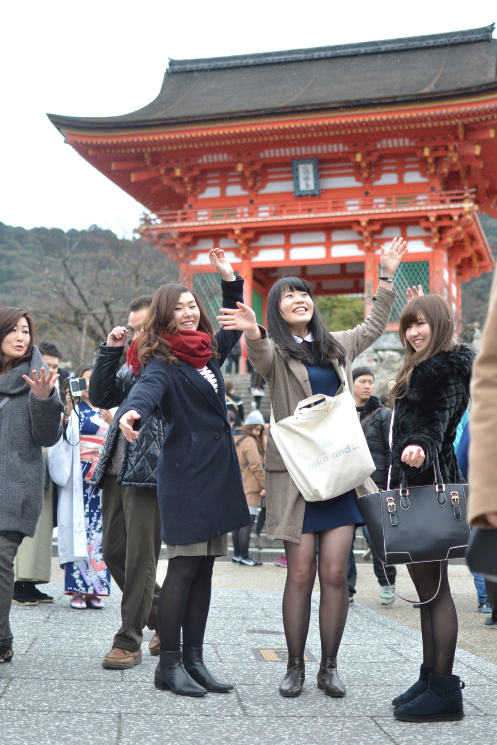 京都を楽しんで