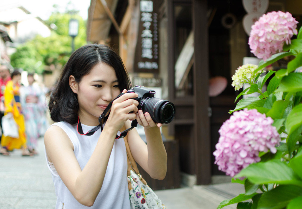 浴衣 ストア カメラ 女子