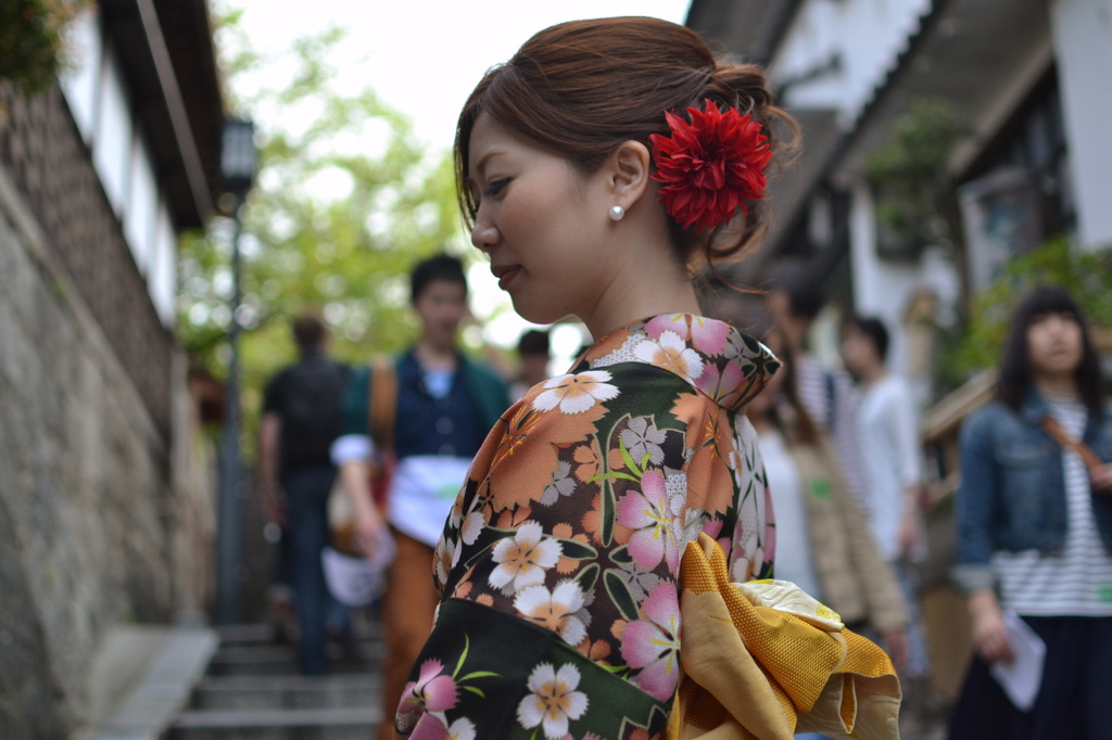 このくらいの向きでいい・・神戸から・・