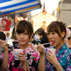 祇園祭り氷食べる